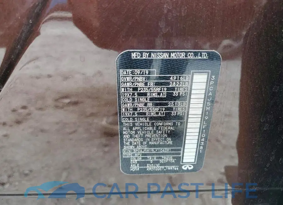 3PCAJ5M19LF104381# 14