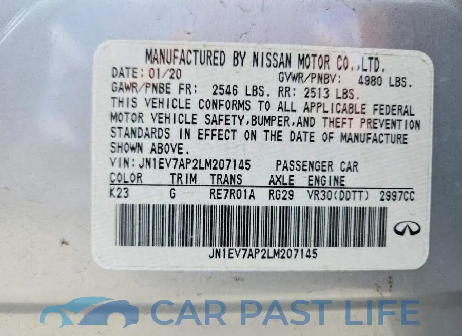 JN1EV7AP2LM207145# 13