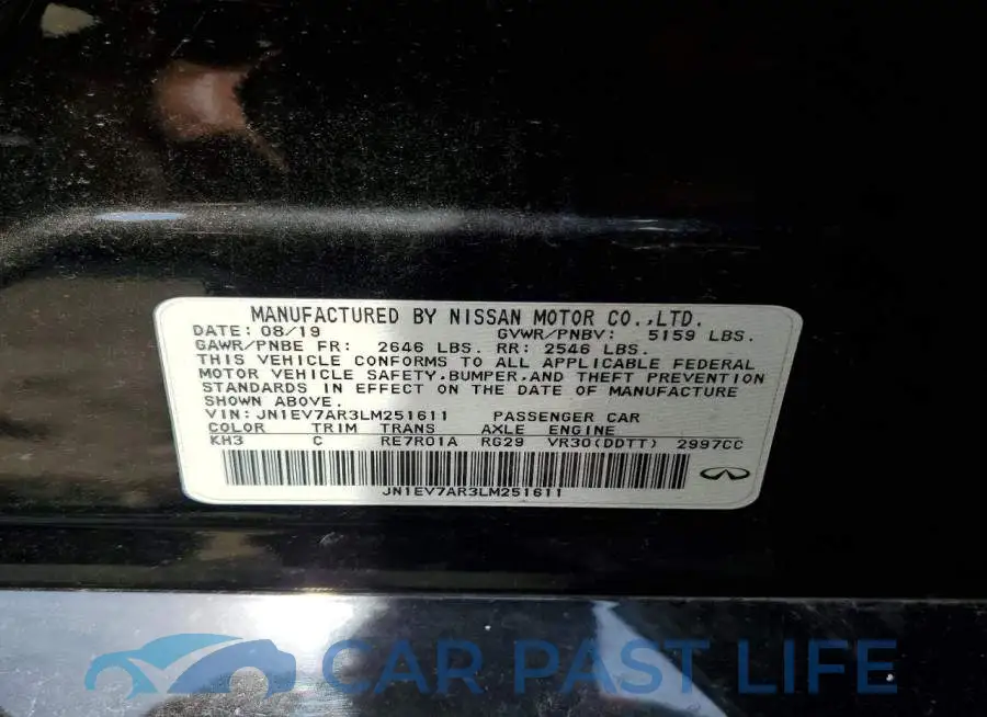 JN1EV7AR3LM251611# 12