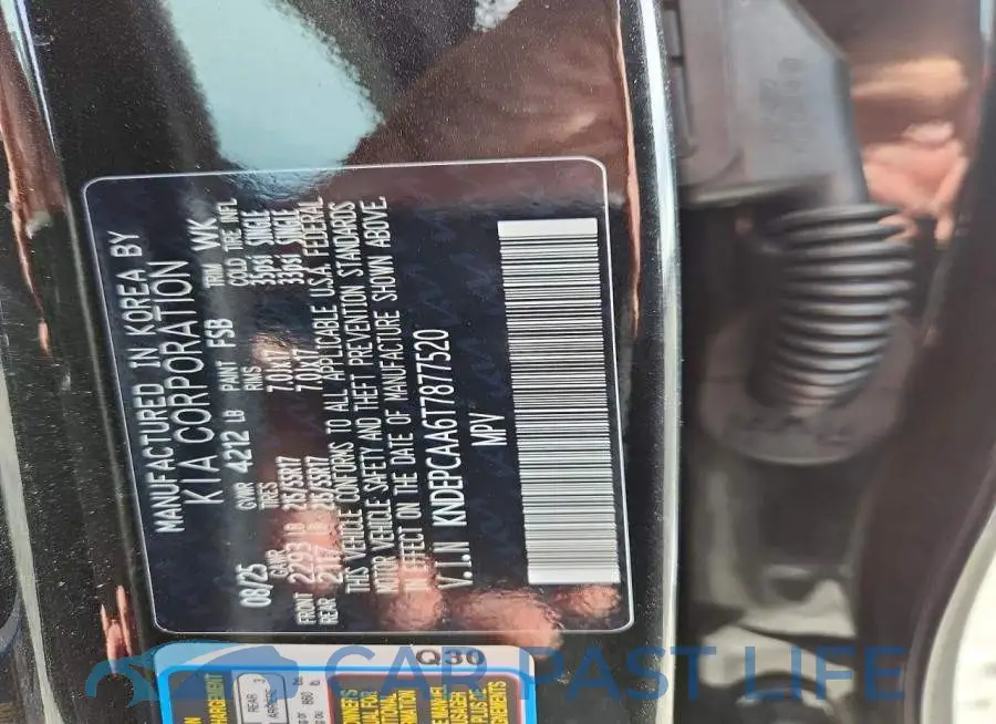KNDEPCAA6T7877520# 13