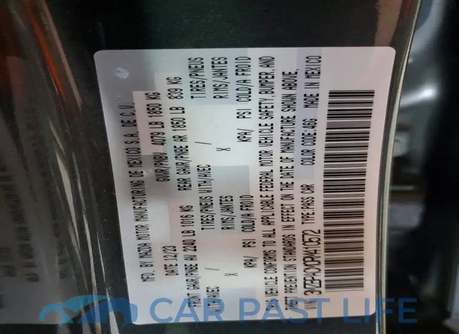 3MZBPACM0RM410572# 12