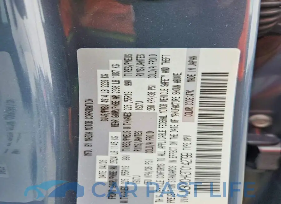 JM3KMCHA3T0142799# 13