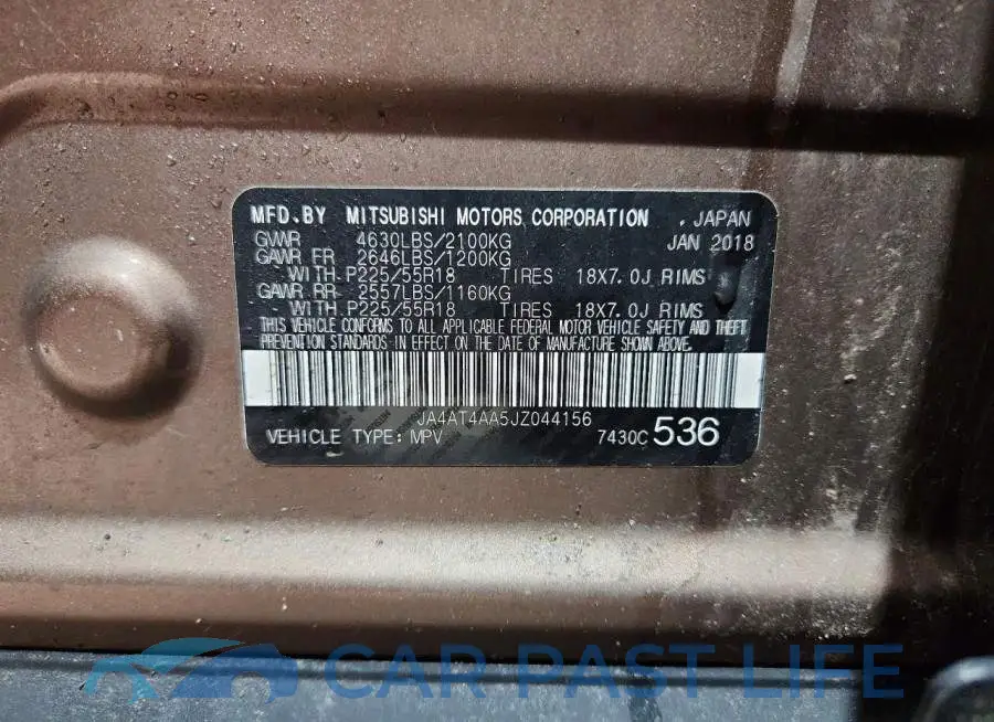 JA4AT4AA5JZ044156# 13