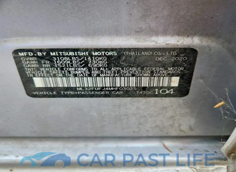 ML32FUFJ4MHF03025# 12