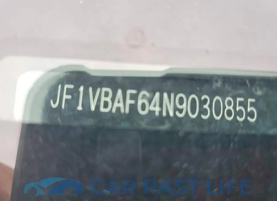 JF1VBAF64N9030855# 12