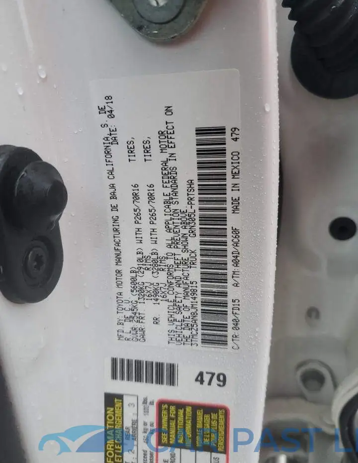 3TMCZ5AN8JM149815# 12