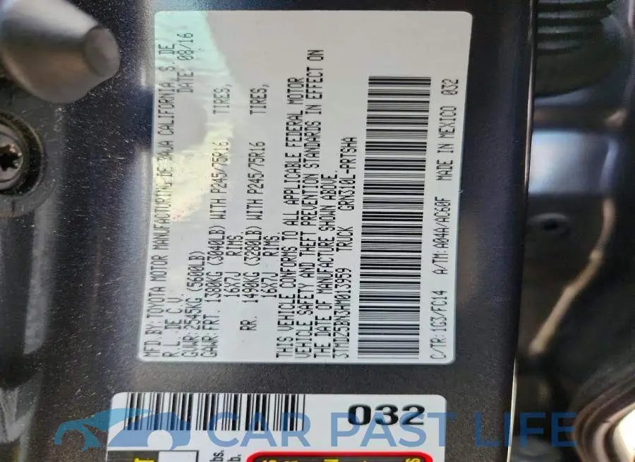3TMDZ5BN3HM013959# 13