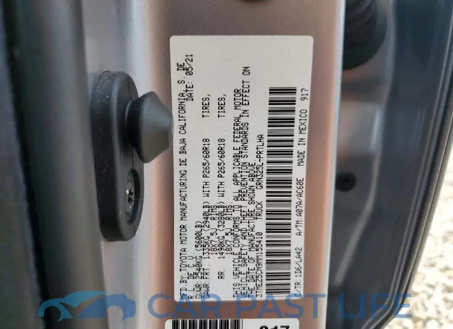 3TMEZ5CN9MM155410# 13