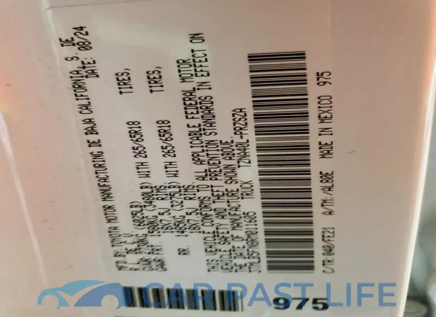 3TMLB5FN8RM011605# 12