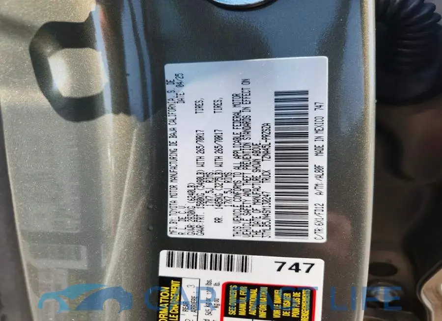 3TMLB5JN4SM130247# 12