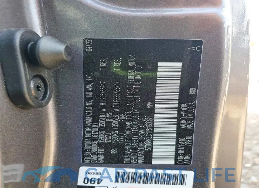 5TDBRKEC1PS160361# 13