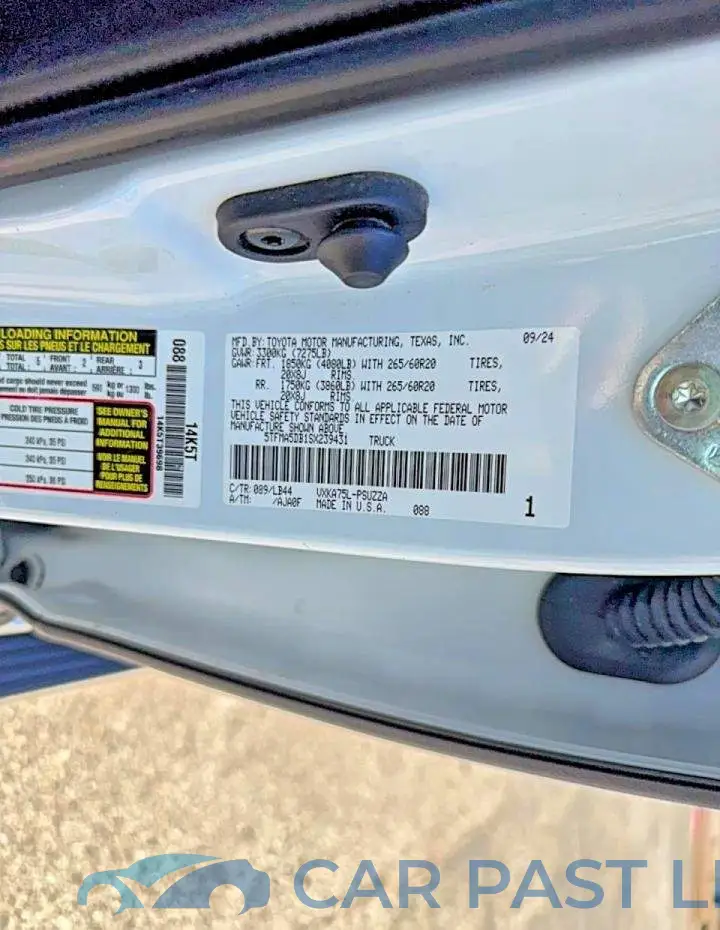 5TFMA5DB1SX239431# 10