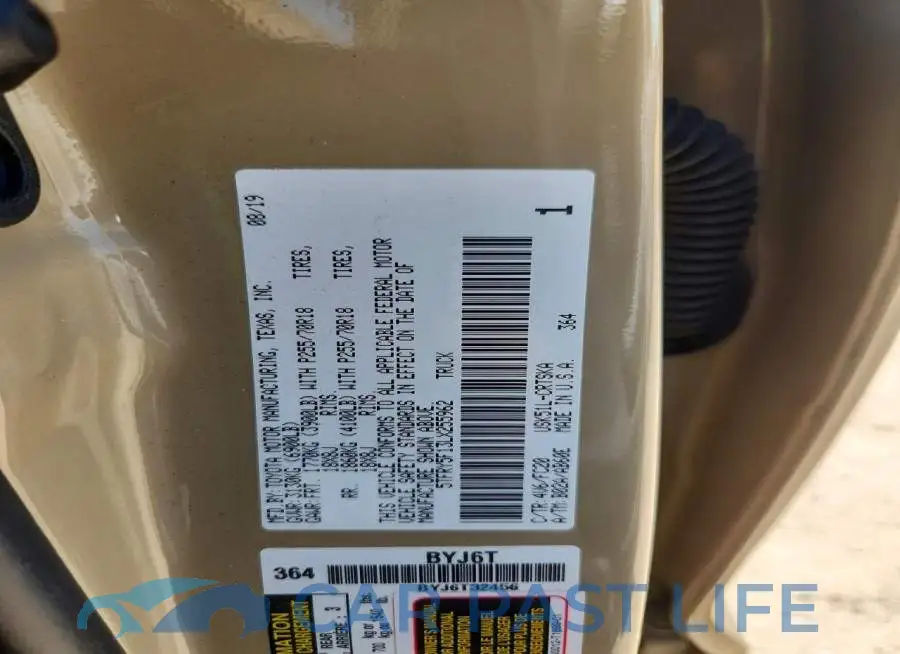 5TFRY5F13LX255962# 12