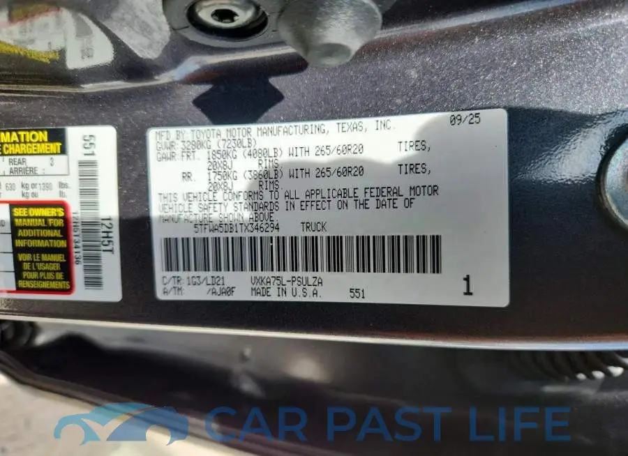 5TFWA5DB1TX346294# 12
