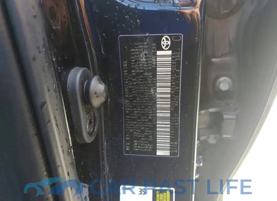 5YFB4MDE5PP046546# 12