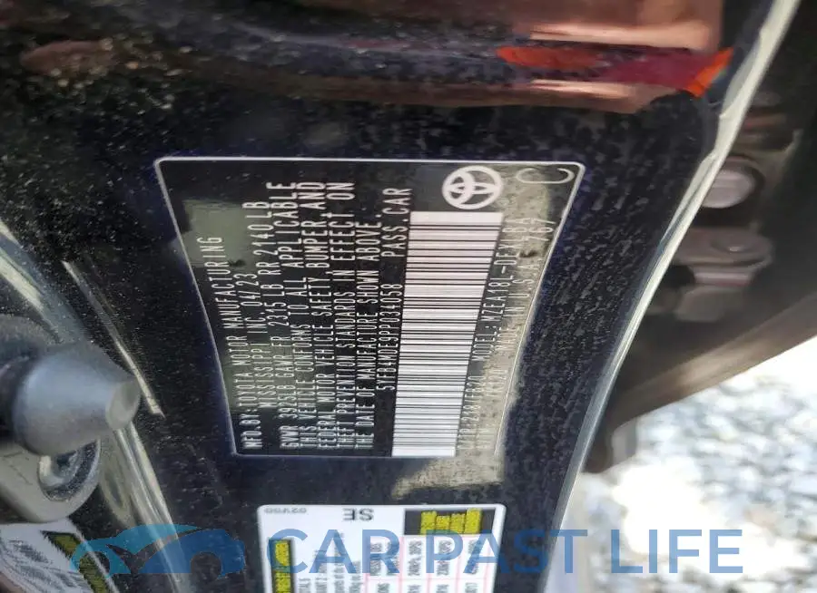 5YFB4MDE9PP034058# 12
