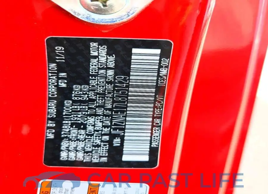 JF1ZNAE17L8751429# 13