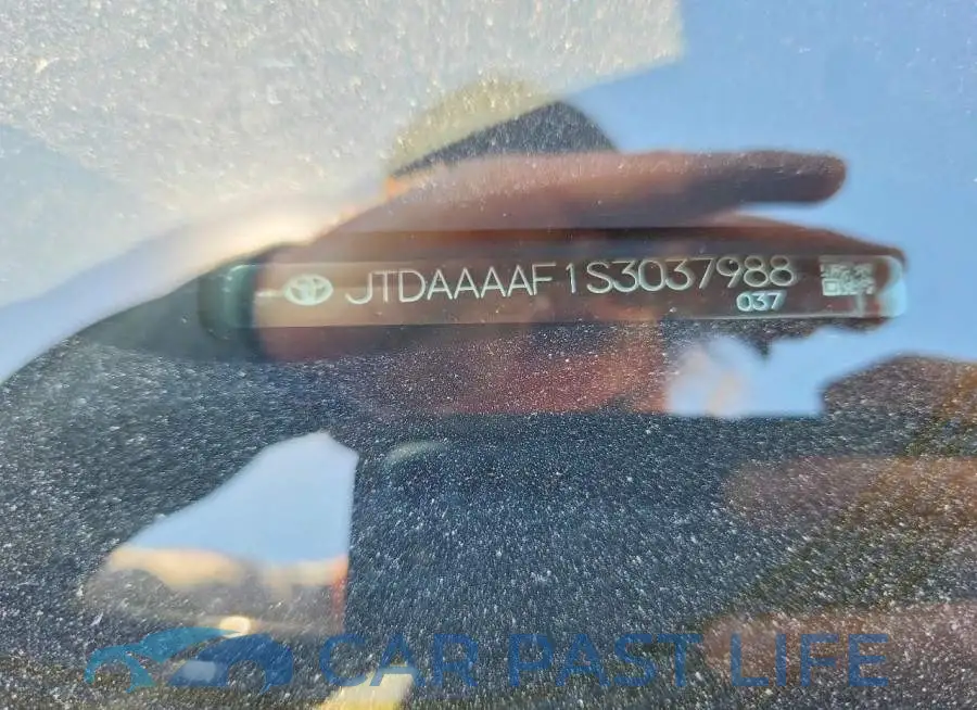JTDAAAAF1S3037988# 12
