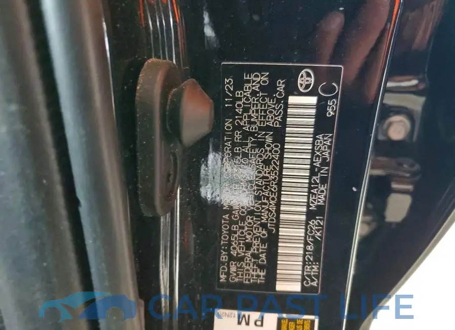JTDS4MCE6R3522400# 12