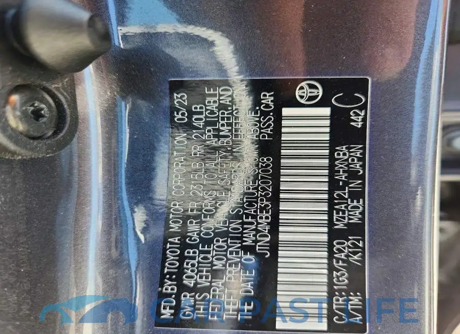 JTND4MBE3P3207038# 13