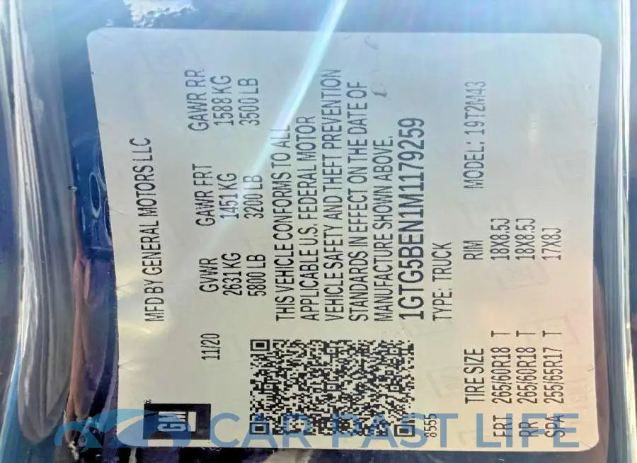 1GTG5BEN1M1179259# 15