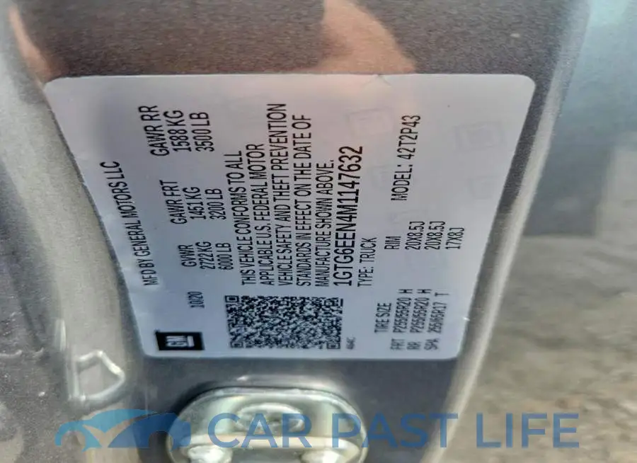 1GTG6EEN4M1147632# 12