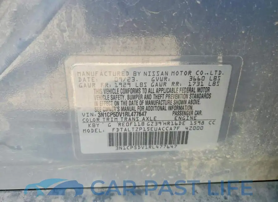 3N1CP5DV1RL477647# 14