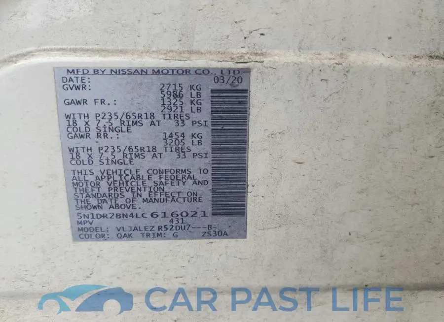 5N1DR2BN4LC616021# 13
