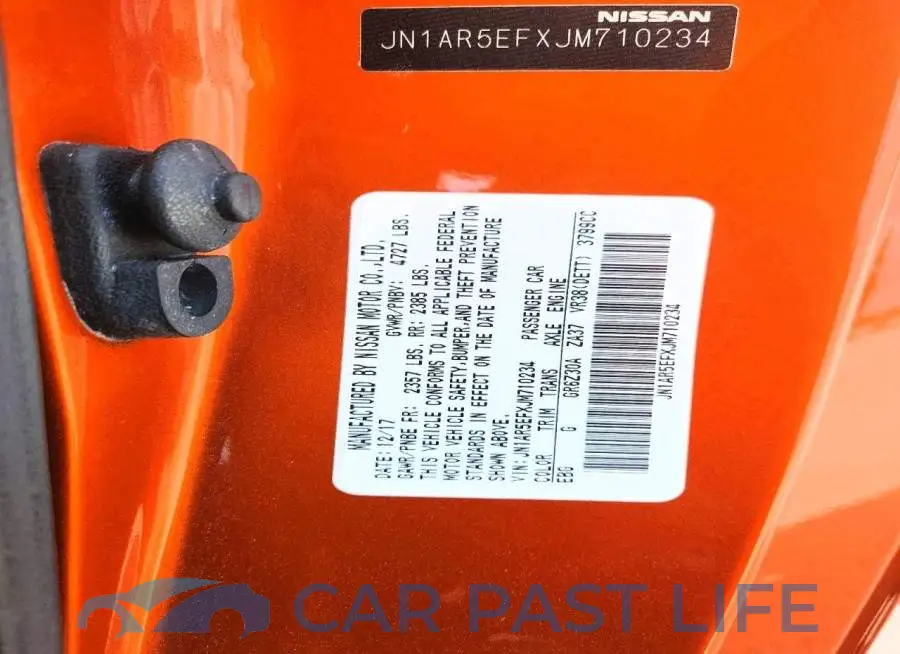 JN1AR5EFXJM710234# 12