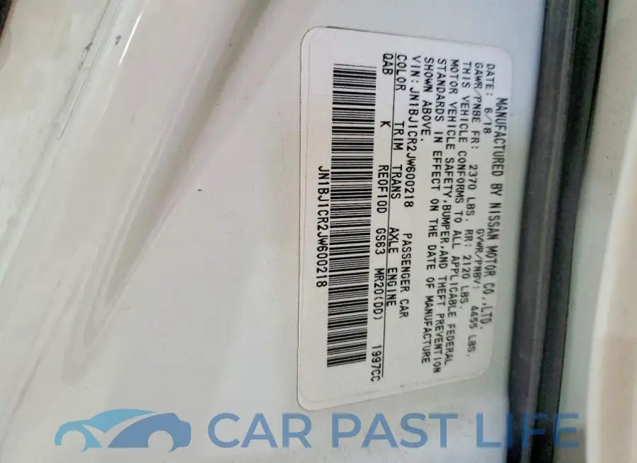 JN1BJ1CR2JW600218# 14