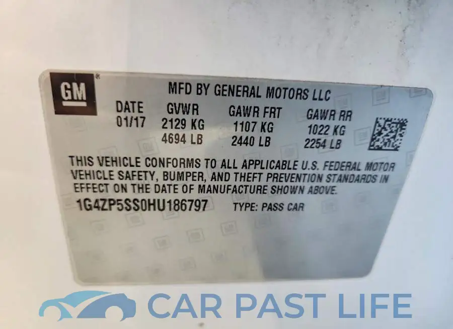 1G4ZP5SS0HU186797# 12