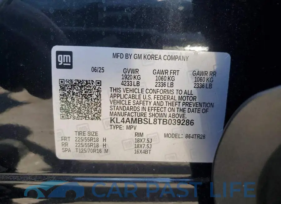 KL4AMBSL8TB039286# 13
