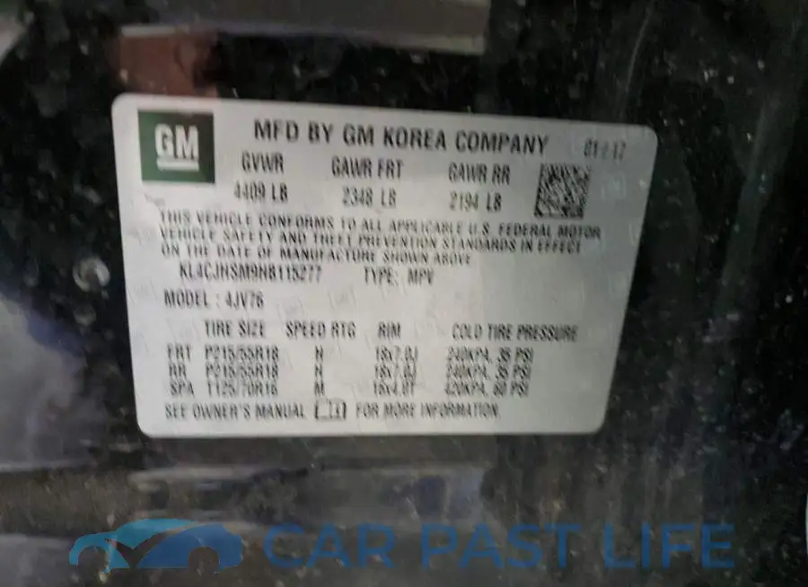 KL4CJHSM9HB115277# 13