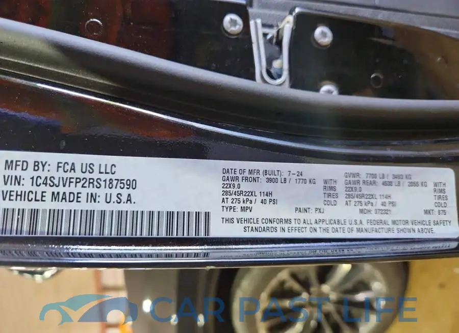 1C4SJVFP2RS187590# 13