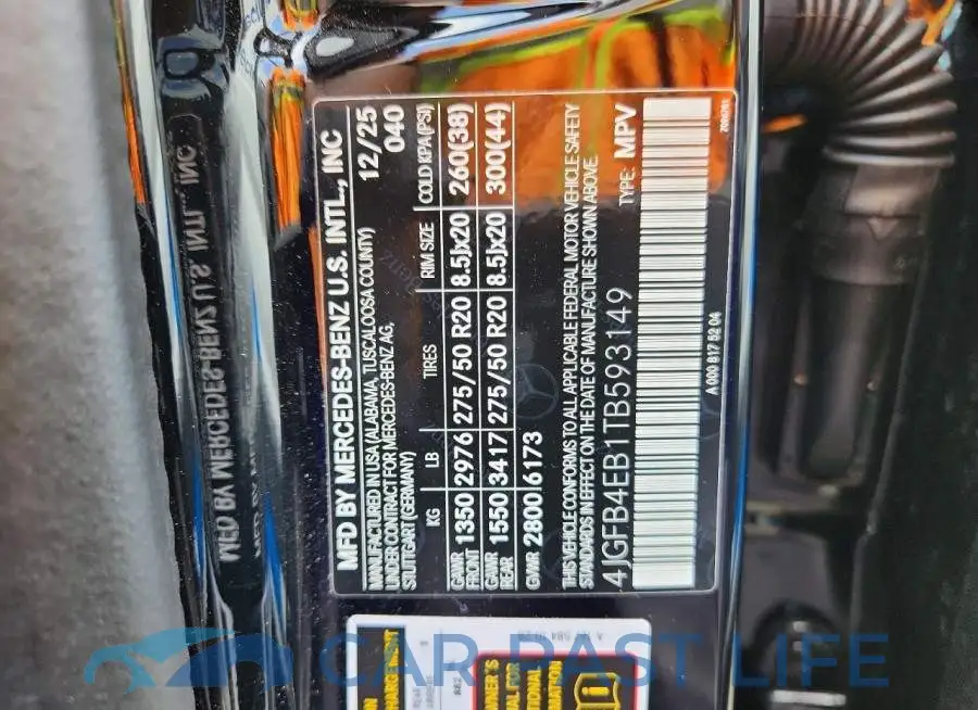 4JGFB4EB1TB593149# 14