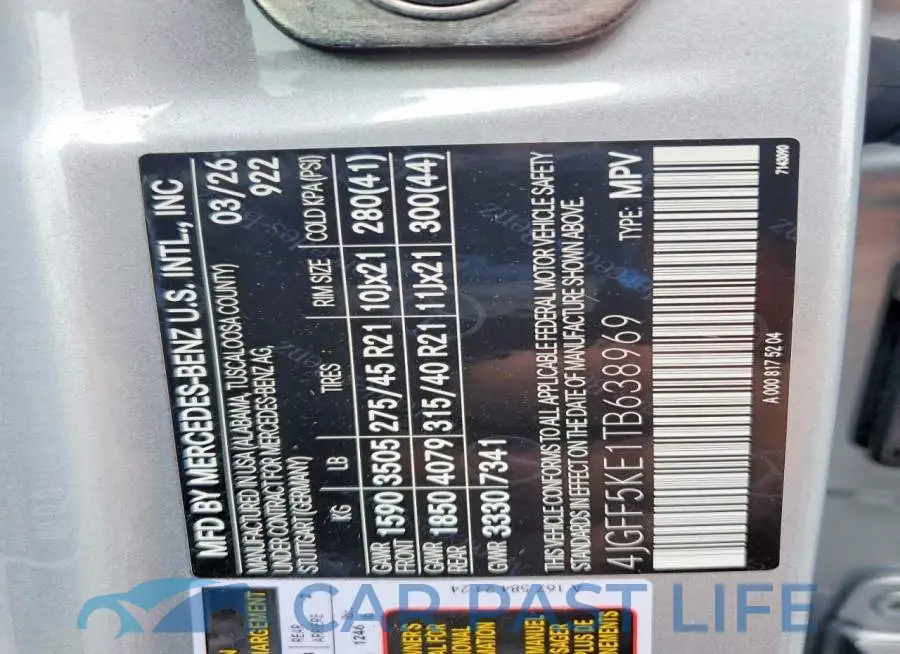 4JGFF5KE1TB638969# 13