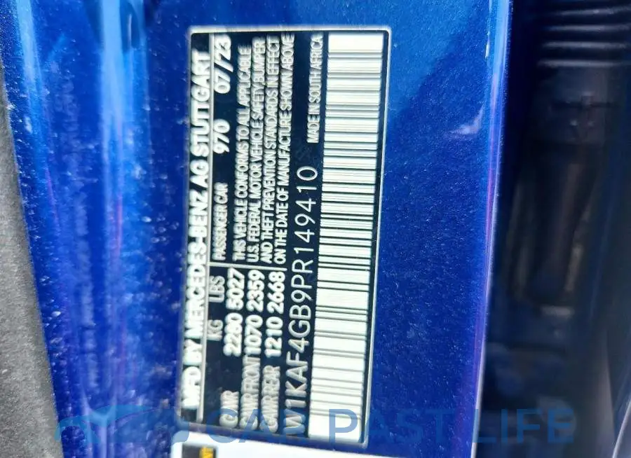 W1KAF4GB9PR149410# 13