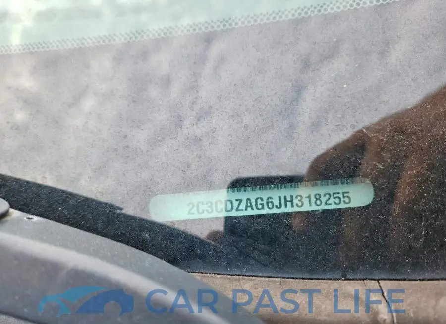 2C3CDZAG6JH318255# 13