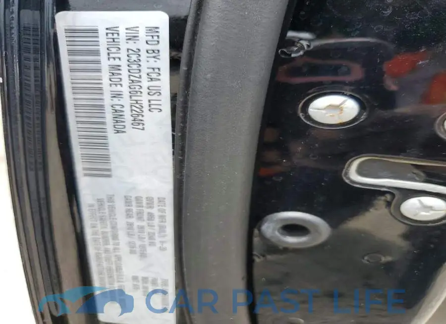 2C3CDZAG6LH226467# 13