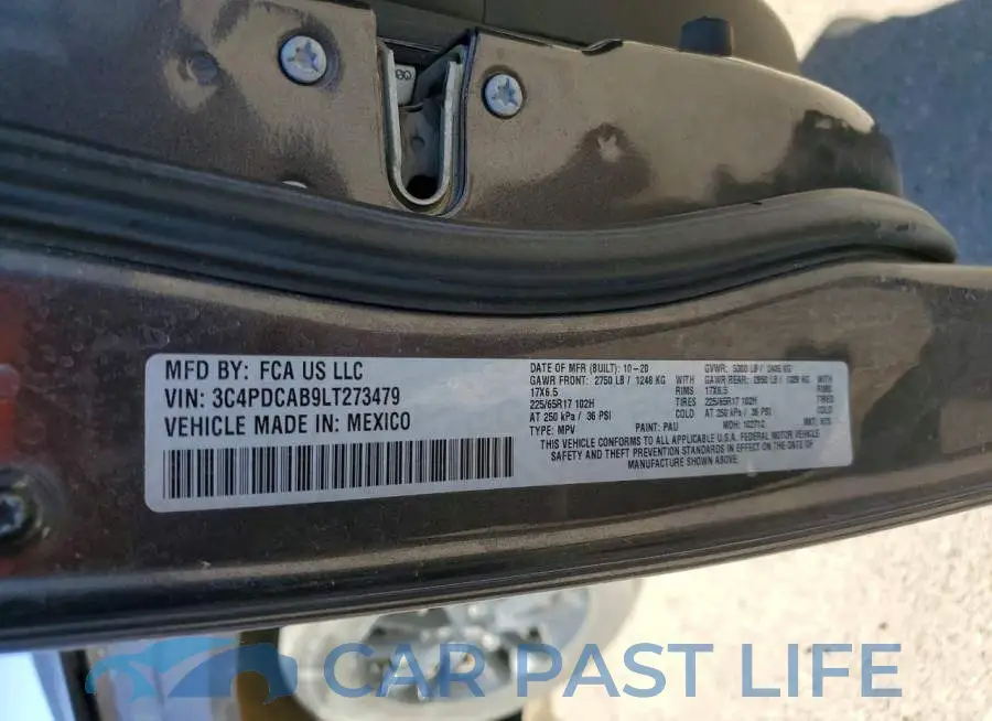 3C4PDCAB9LT273479# 12