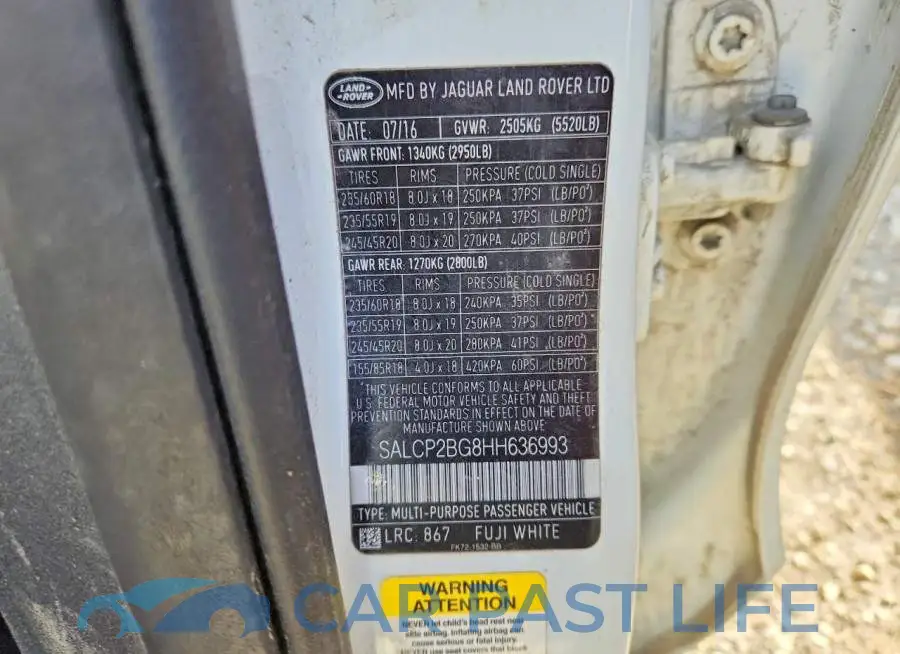 SALCP2BG8HH636993# 13