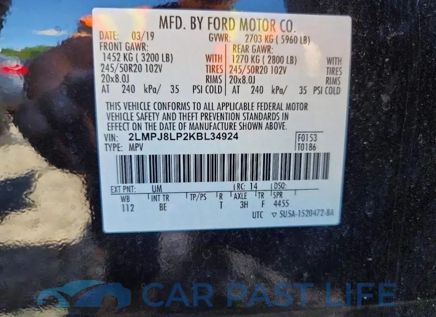2LMPJ8LP2KBL34924# 14