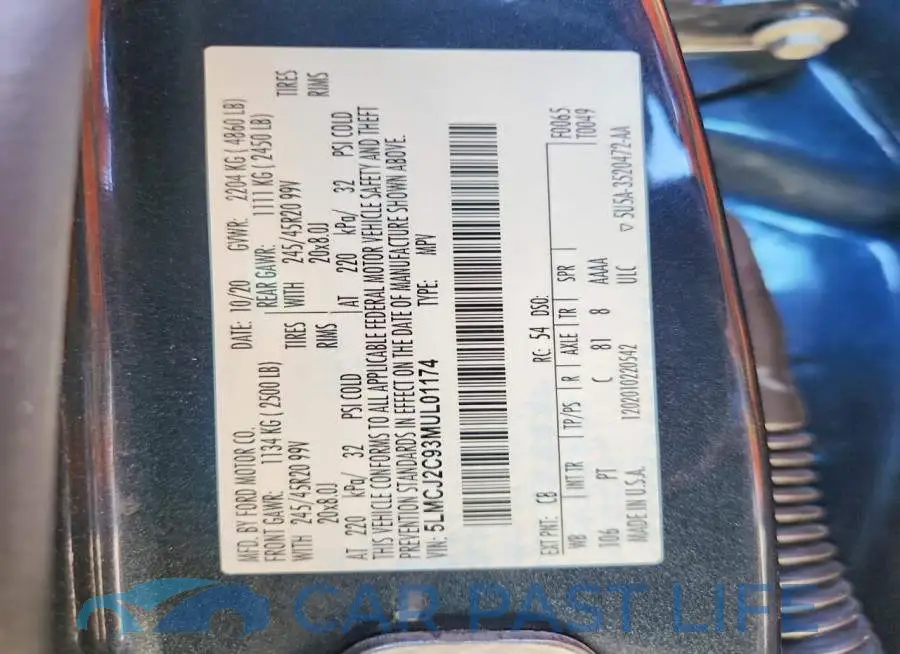 5LMCJ2C93MUL01174# 13