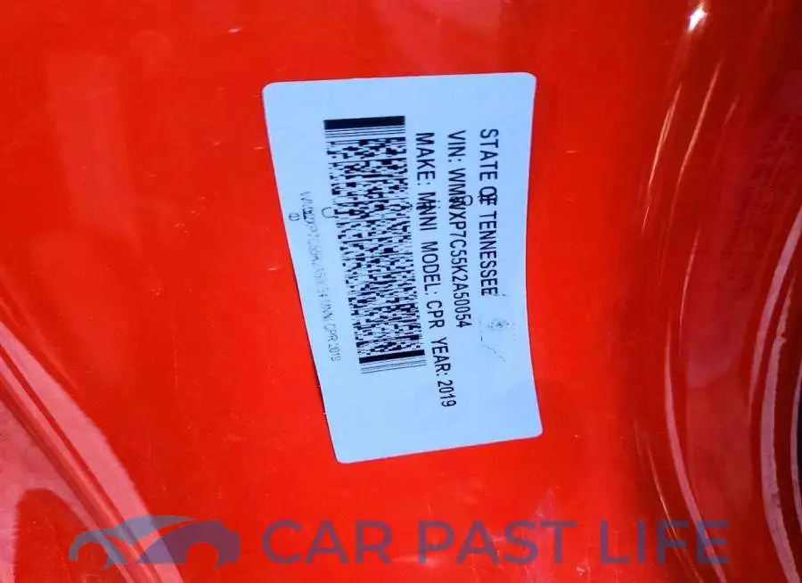 WMWXP7C55K2A50054# 12