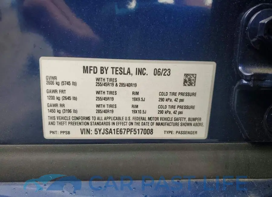 5YJSA1E67PF517008# 13