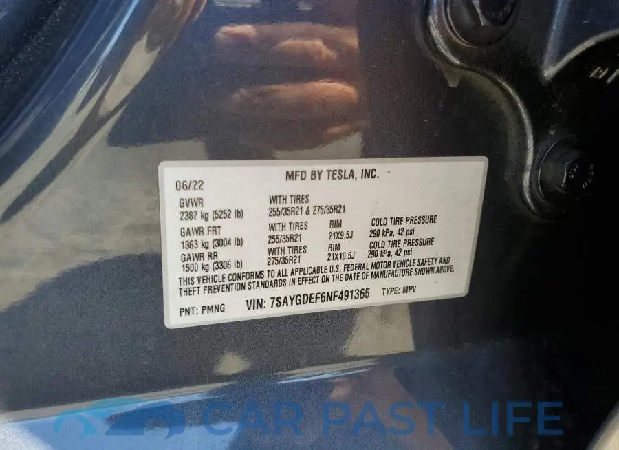 7SAYGDEF6NF491365# 13