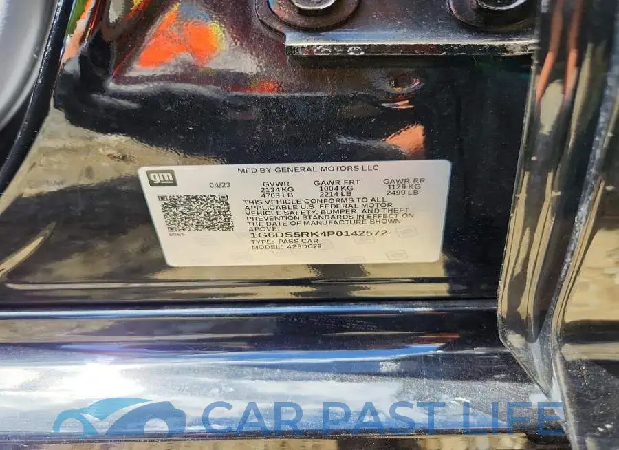 1G6DS5RK4P0142572# 12