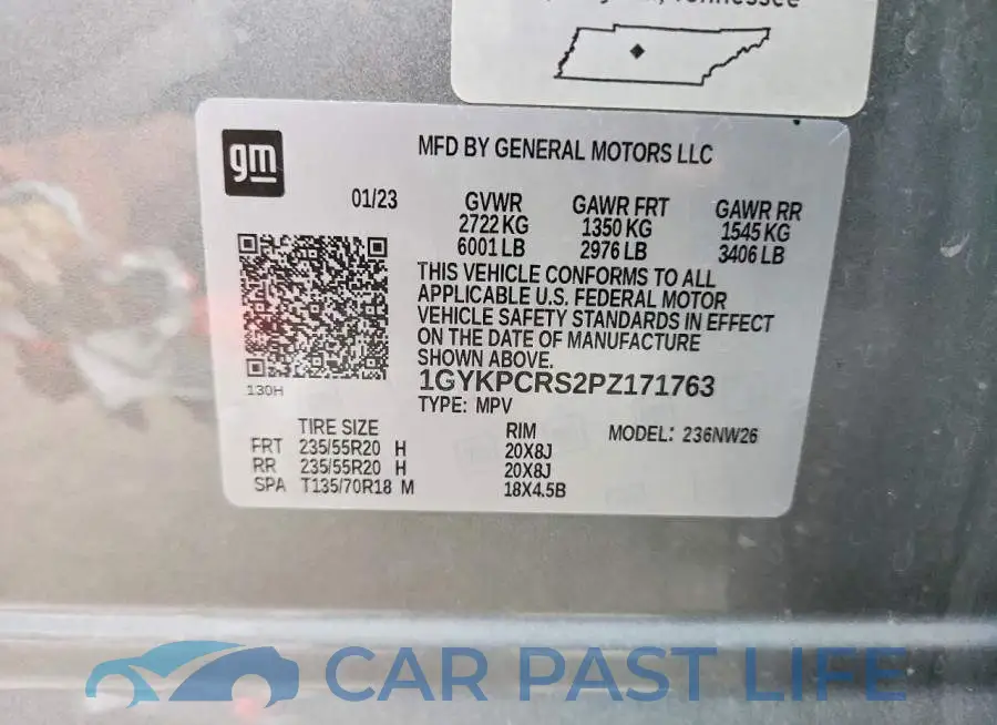 1GYKPCRS2PZ171763# 13