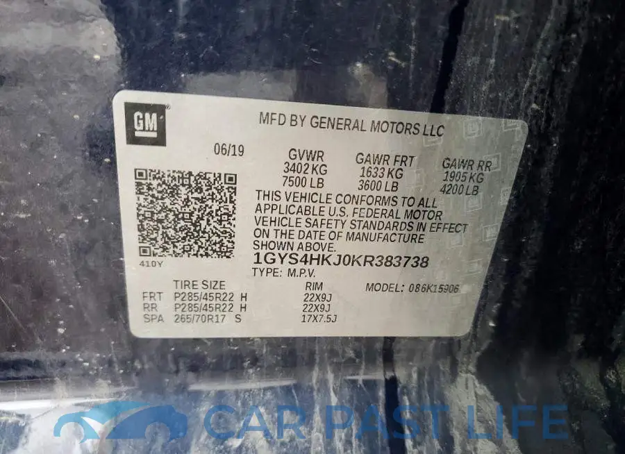 1GYS4HKJ0KR383738# 13