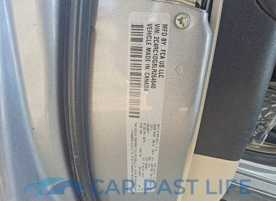 2C4RC1DG8LR264640# 13